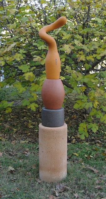 colorful outdoor sculpture