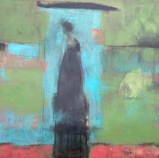 abstract figure painting