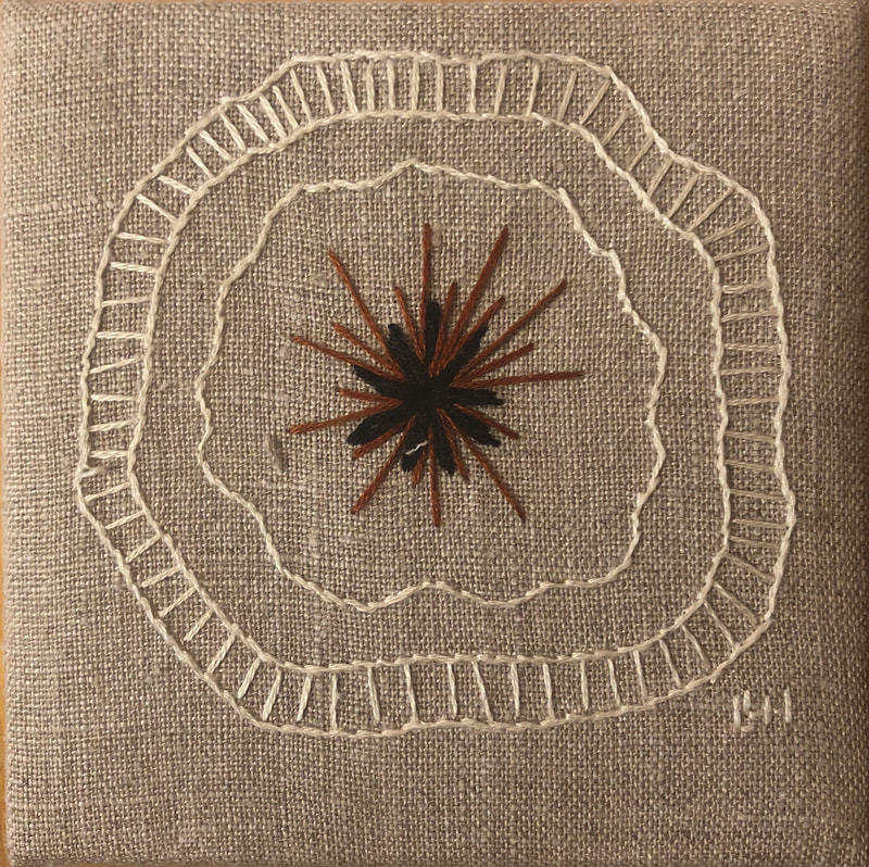abstract embroidery