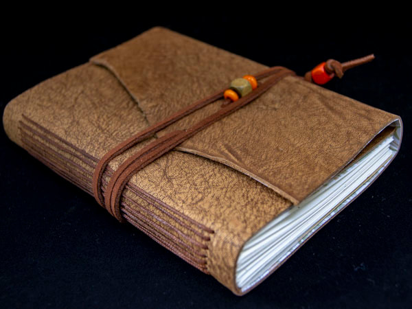 leather handmade journal