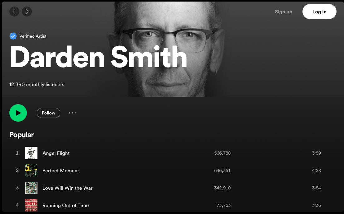 Darden Smith music on Spotify